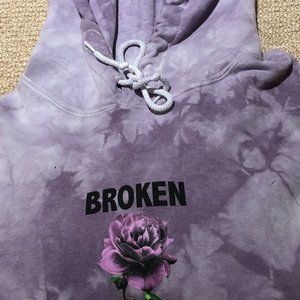 Zoomies Broken Promises Thornless Purple Hoodie
